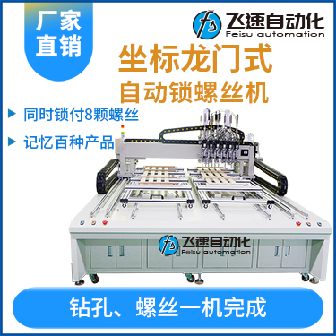飛速FSZ系列-伺服電機坐標(biāo)式自動鎖螺絲機，龍門坐標(biāo)式